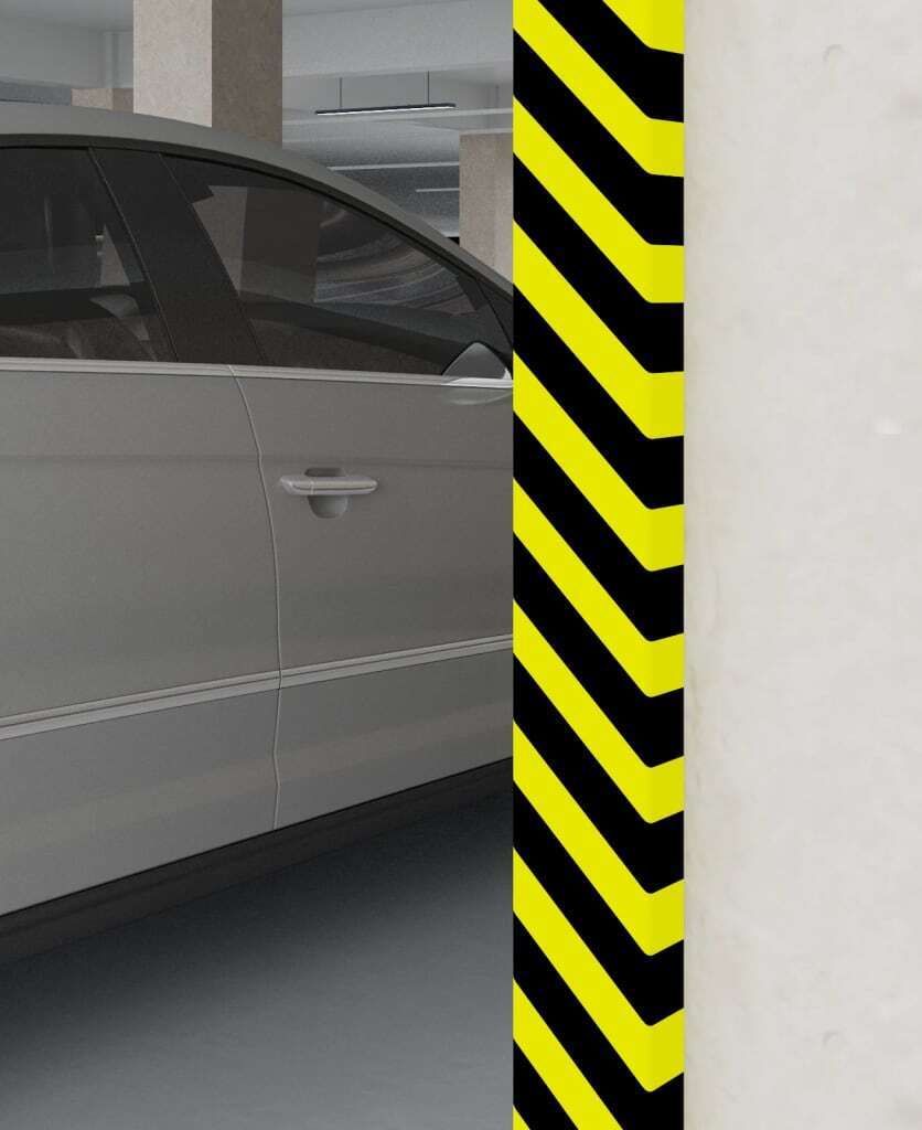 "2026 Aktion"Kantenschoner Gelb & Schwarz 6x2x101,5cm PolyurethanPromotion387971 - Sonstiger Werkstattbedarf