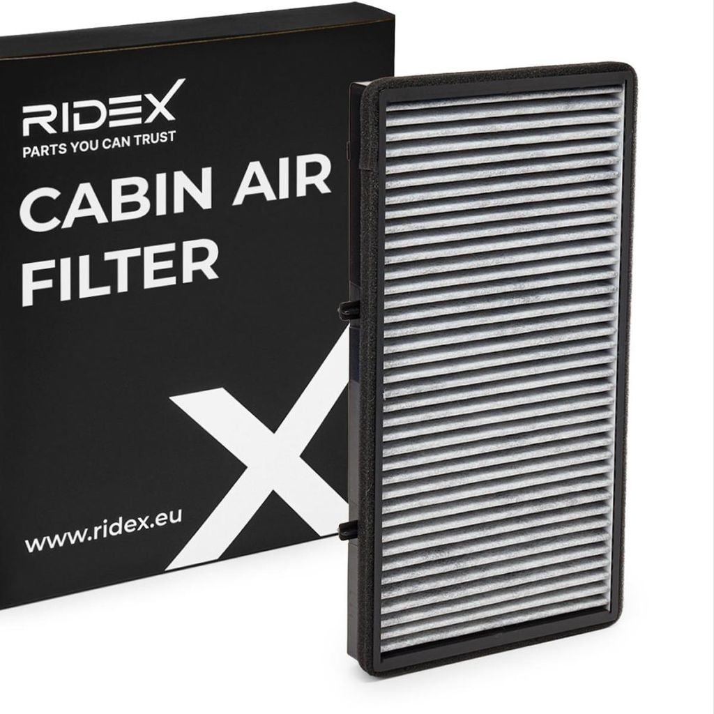 RIDEX 424I0444 Aktivkohle Innenraumfilter Pollenfilter für Produktbild 