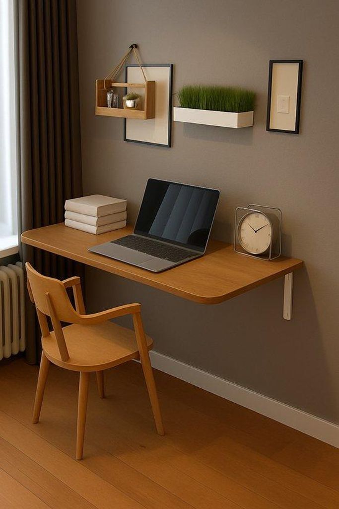 Wandklapptisch Klapptisch Wandmontage 90x50 cm Pijnboom