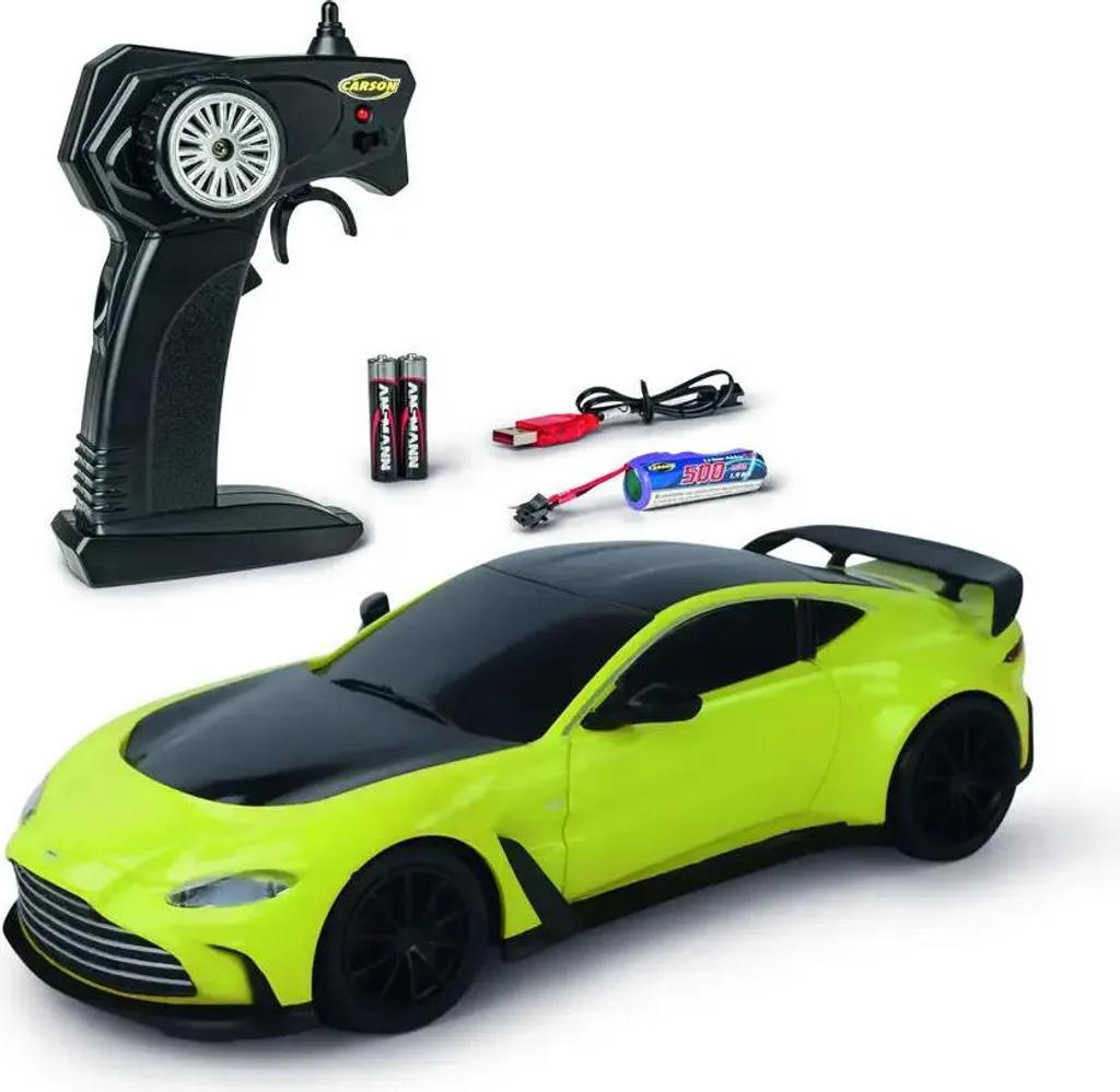 Voiture Carson 1:24 Aston Martin Vantage 2.4GHz 100%RTR Modèle 500404253