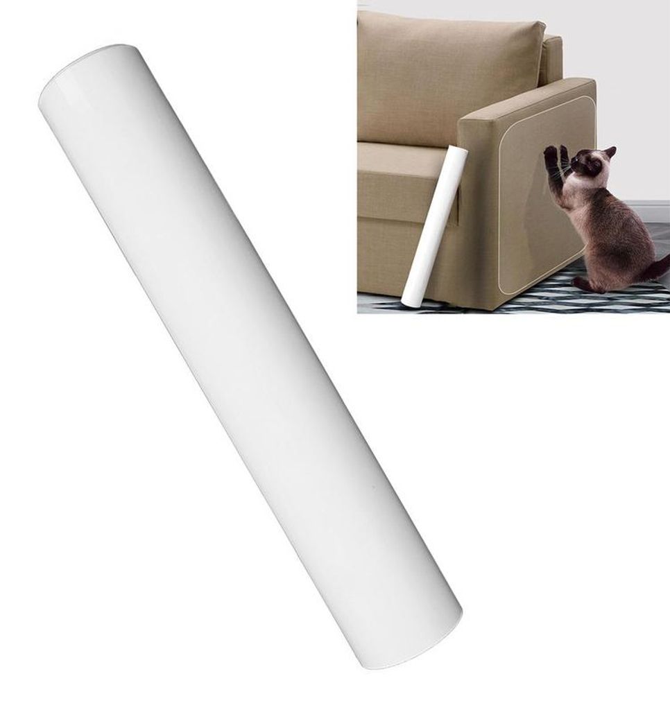 Kratzschutz Folie für Katzen 5 m × 45 cm, transparent, Produktbild 