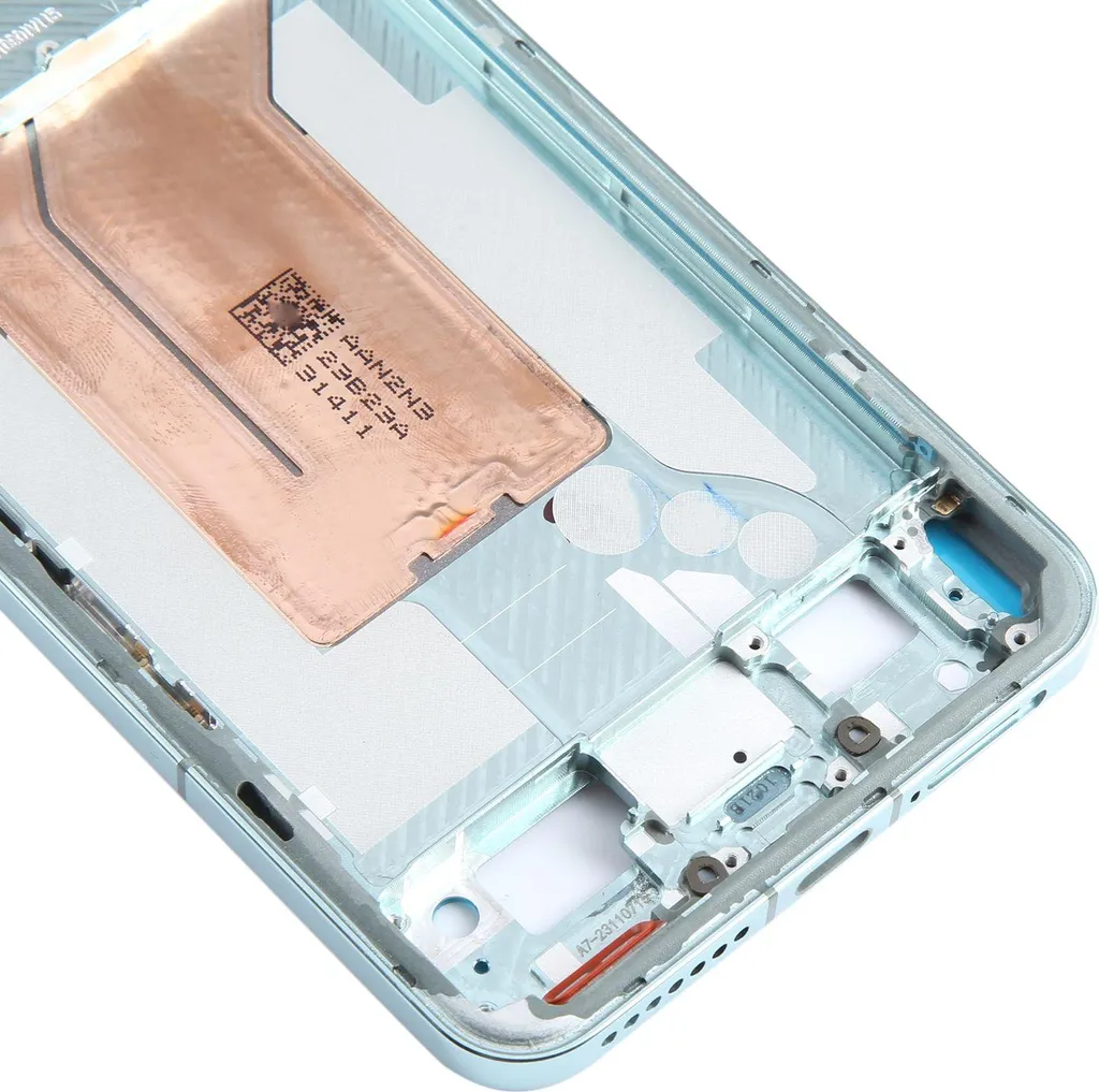 Cadre de Support Écran Xiaomi 14 Pro Pièce de Rechange Front Frame Vert