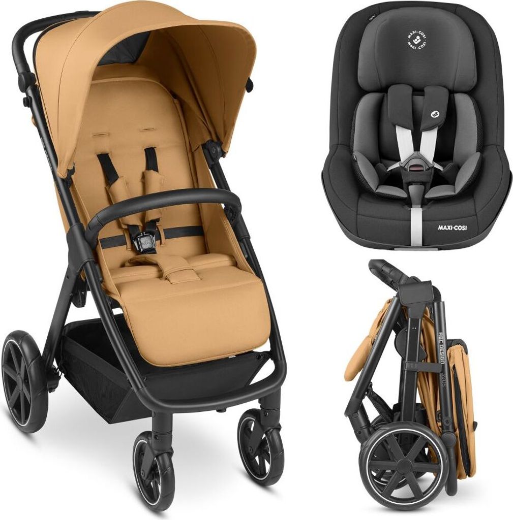 ABC Design Buggy & Sportwagen Avus inkl. Reboarder Pearl