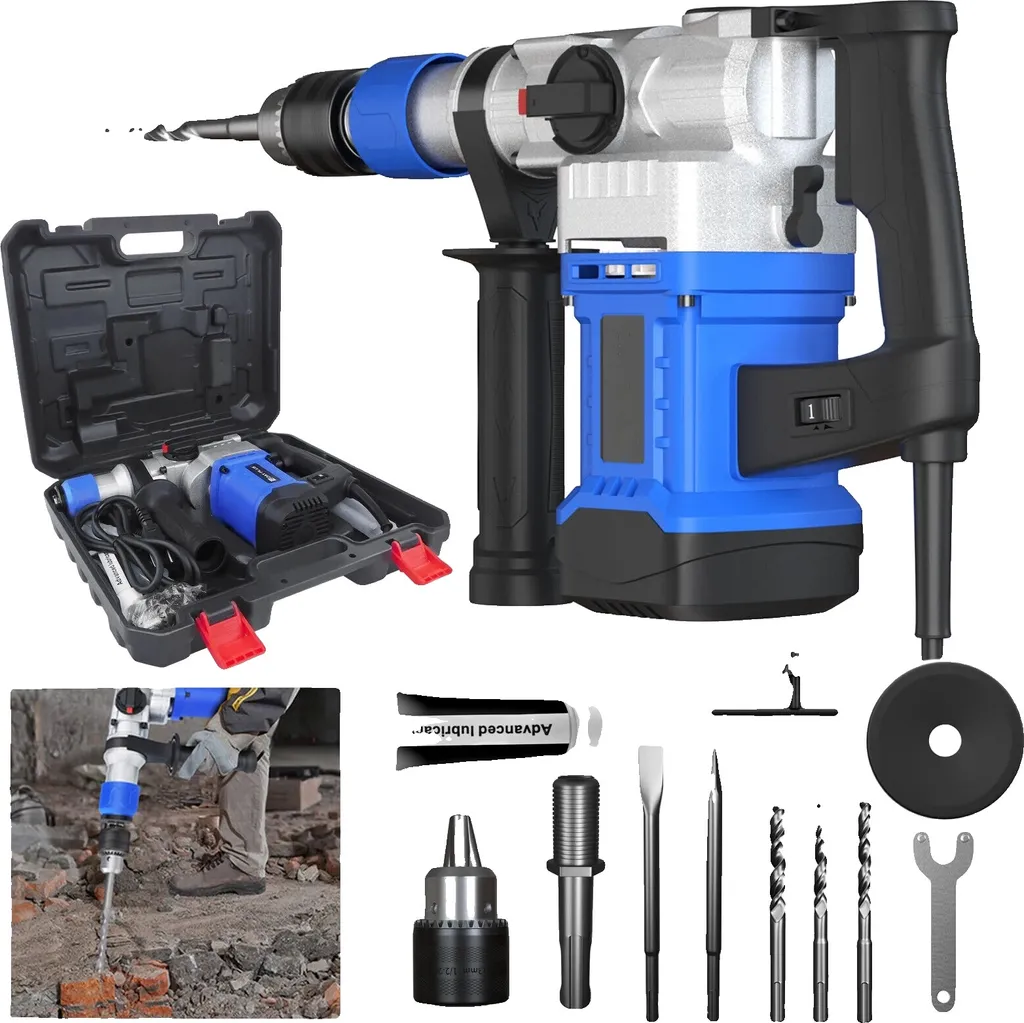 Trapano a Percussione 1500W SDS Plus Professionale | Potenza Estrema