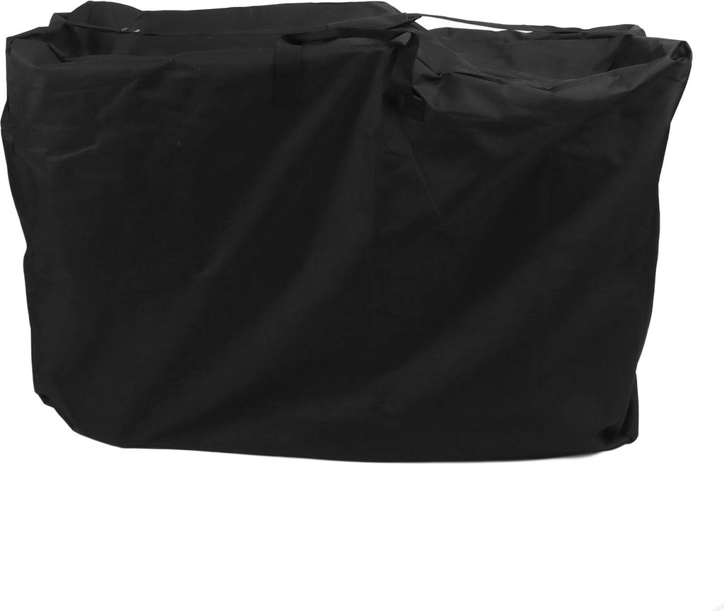 Rollstuhl Tasche wasserdicht große Kapazität Oxford Tuch faltbar Rollstuhl Reisetasche für Reisen im Freien schwarz