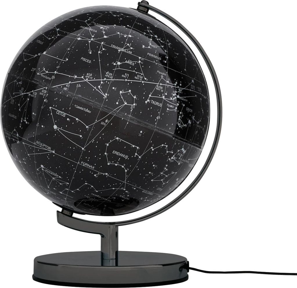 TROIKA Globus Milky Way Black Light 25cm