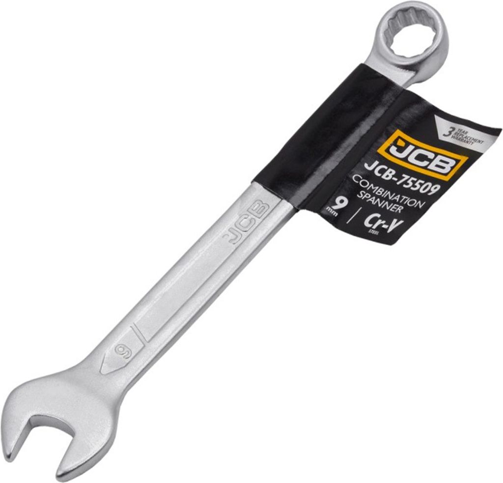 JCB | Ringmaulschlüssel 9MM, Ratschenschlüssel, Maul-Ringschlüssel, Schraubenschlüssel, Gabelringschlüssel, Ratschenringmaulschlüssel
