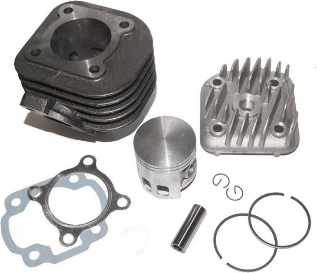 70 CCM Sport Racing Zylinder KIT Set KOMPLETT für Generic XOR Spin ROC 50 CCM Zylinderkit