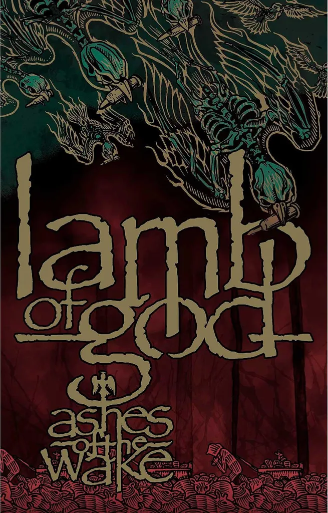 Poster Tessuto Lamb Of God Ashes Of The Wake RO4944 - Per Veri Fan