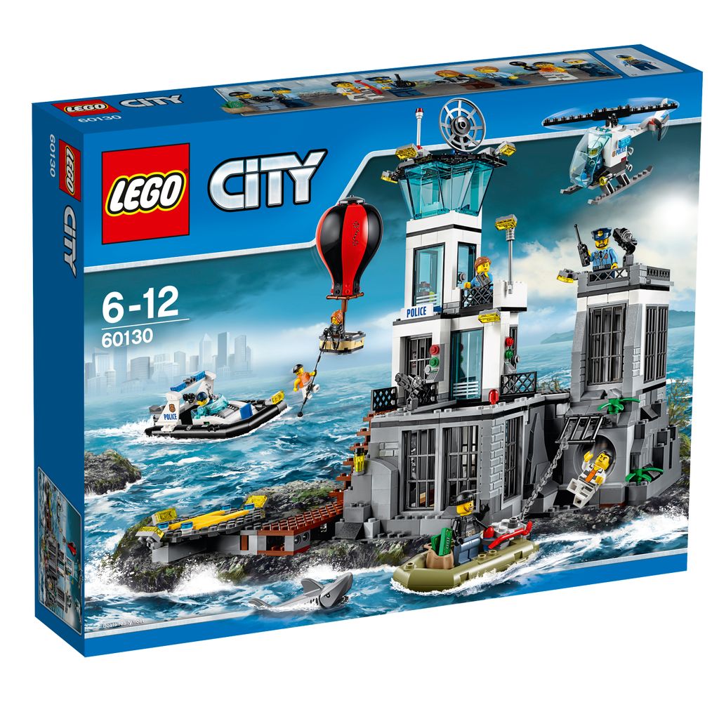 LEGO® City Polizeiquartier auf der Gefängnisinsel 60130 Produktbild 