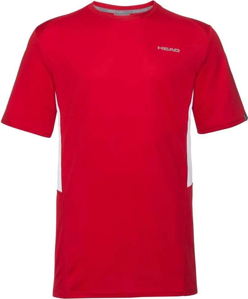 Head Racket Club Tech Kurzarm-t-shirt Rot S Herren Rot S