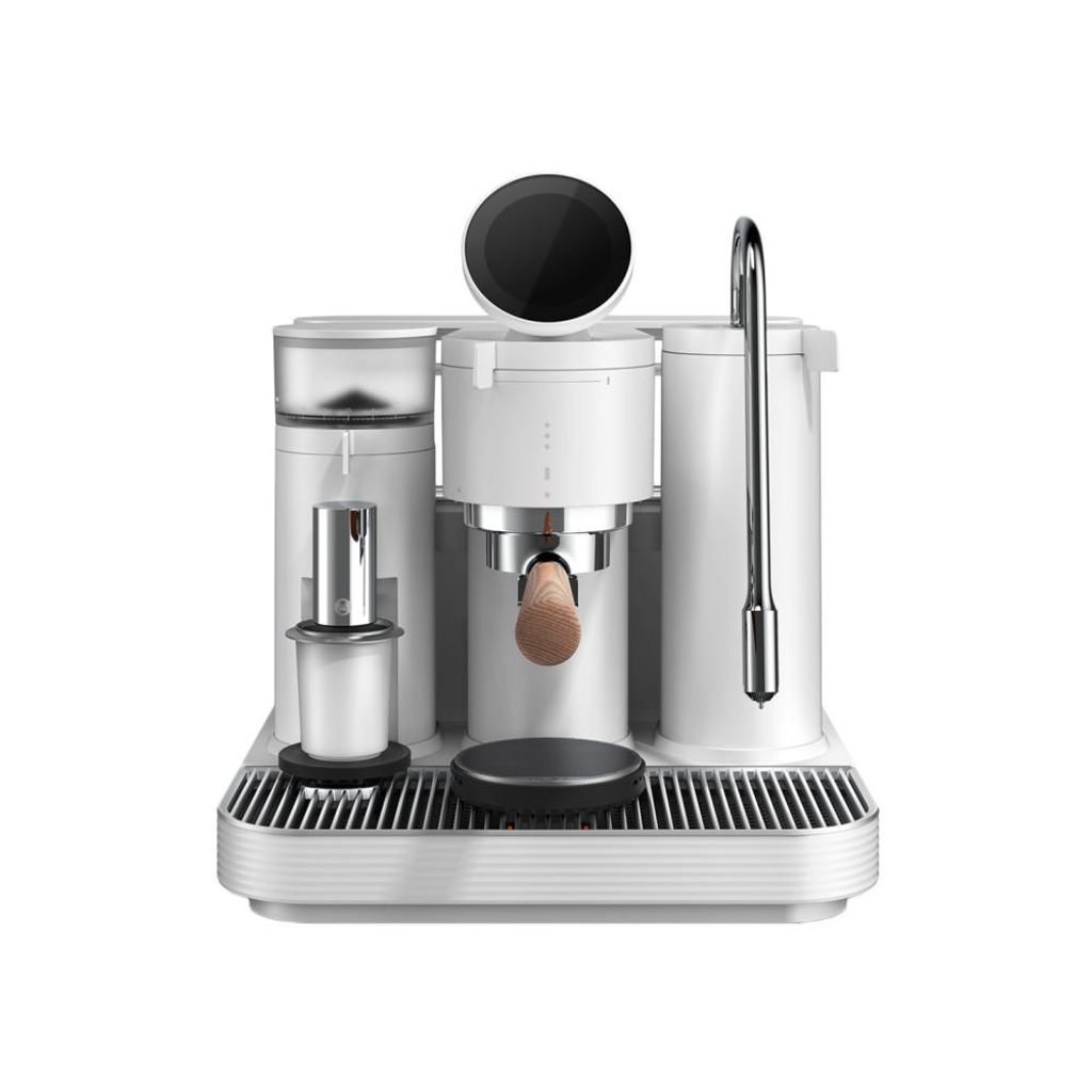 Meraki Espressomaschine mit Mahlwerk – Weiß Produktbild 