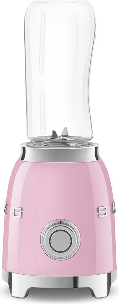 Smeg PBF01PKEU Blenders style années 50 Rose - Mini Blender Vintage 300ml