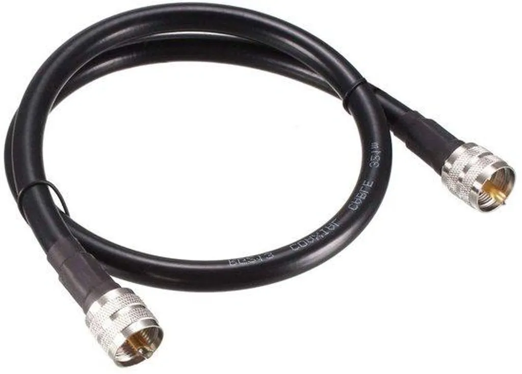 Câble de raccordement UHF pour radioamateur RG213, rallonge de 60 cm 50Ω