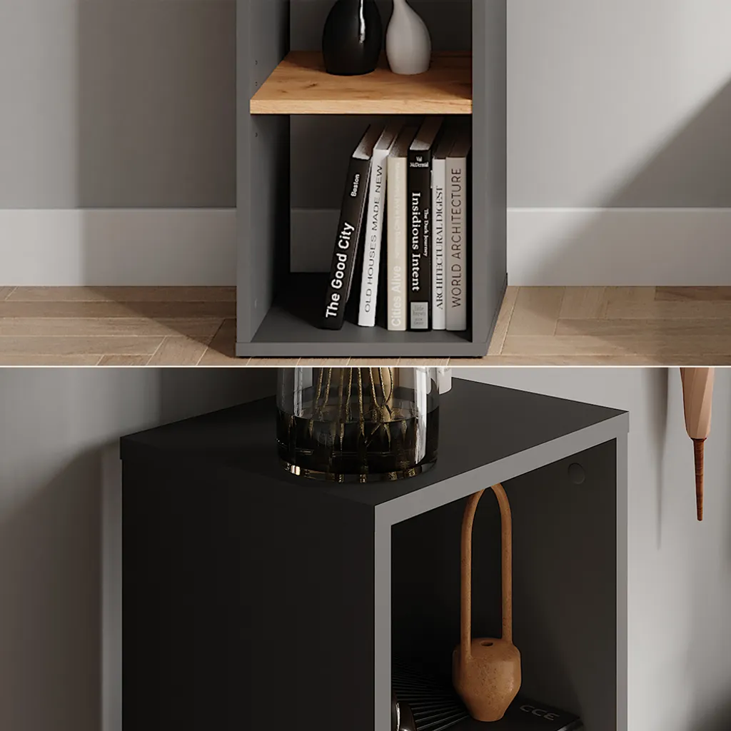 Étagère de cuisine et salon pour optimiser les petits espaces - 4