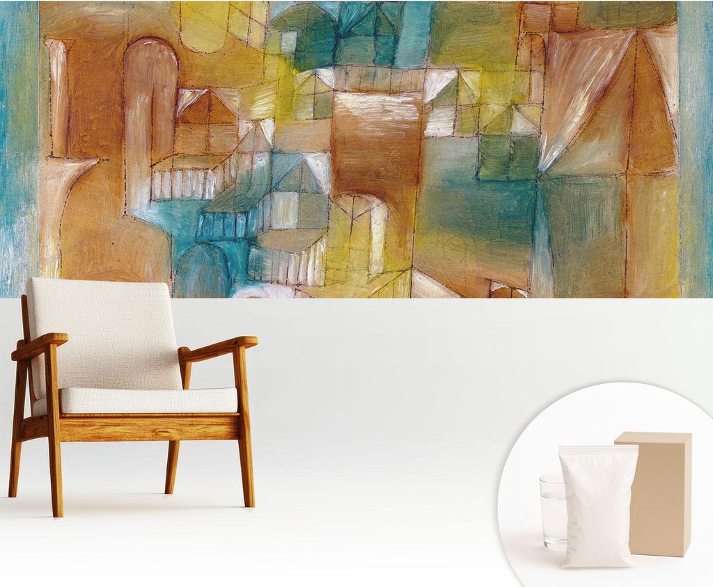 Fototapete - 250x104 cm - Tapete - Wandtapete - Wandbilder - Dekofolie - Tapete Folie - Wand - Dekoration - Wohnzimmer - Geometrische Strukturen