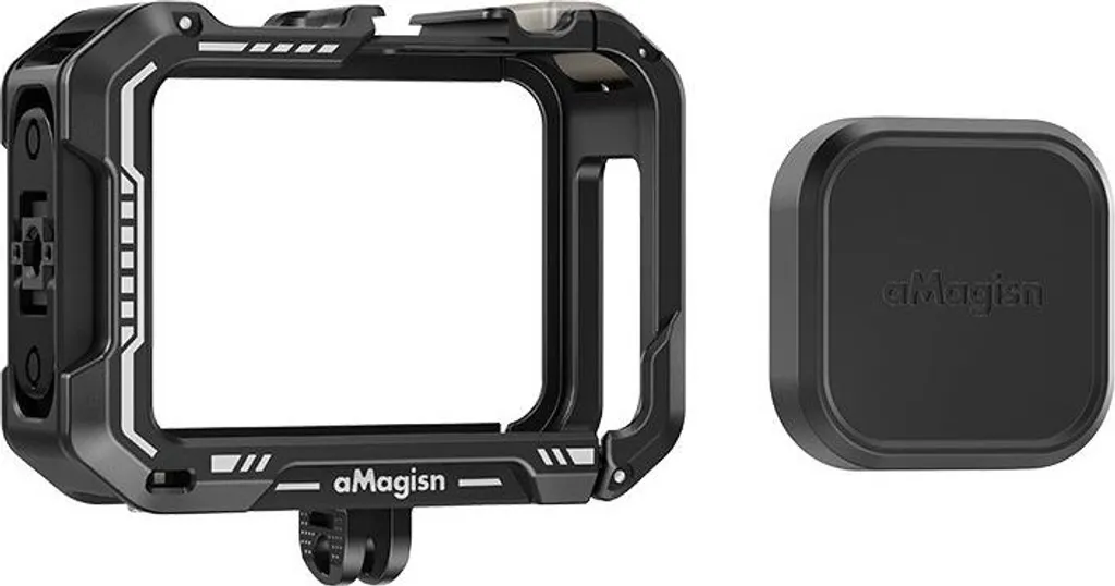 Custodia GoPro Metallo INF: Accessorio Riprese Professionale Cold Shoe