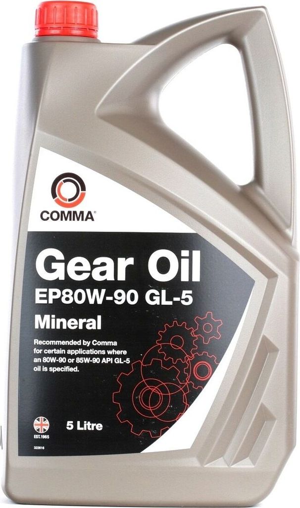 COMMA EP80905L Getriebeöl Mineralöl 80W-90 für Produktbild 