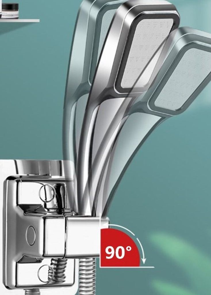 Duschkopfhalterung ohne Bohren - Duschkopfhalter zum Kleben Produktbild 6