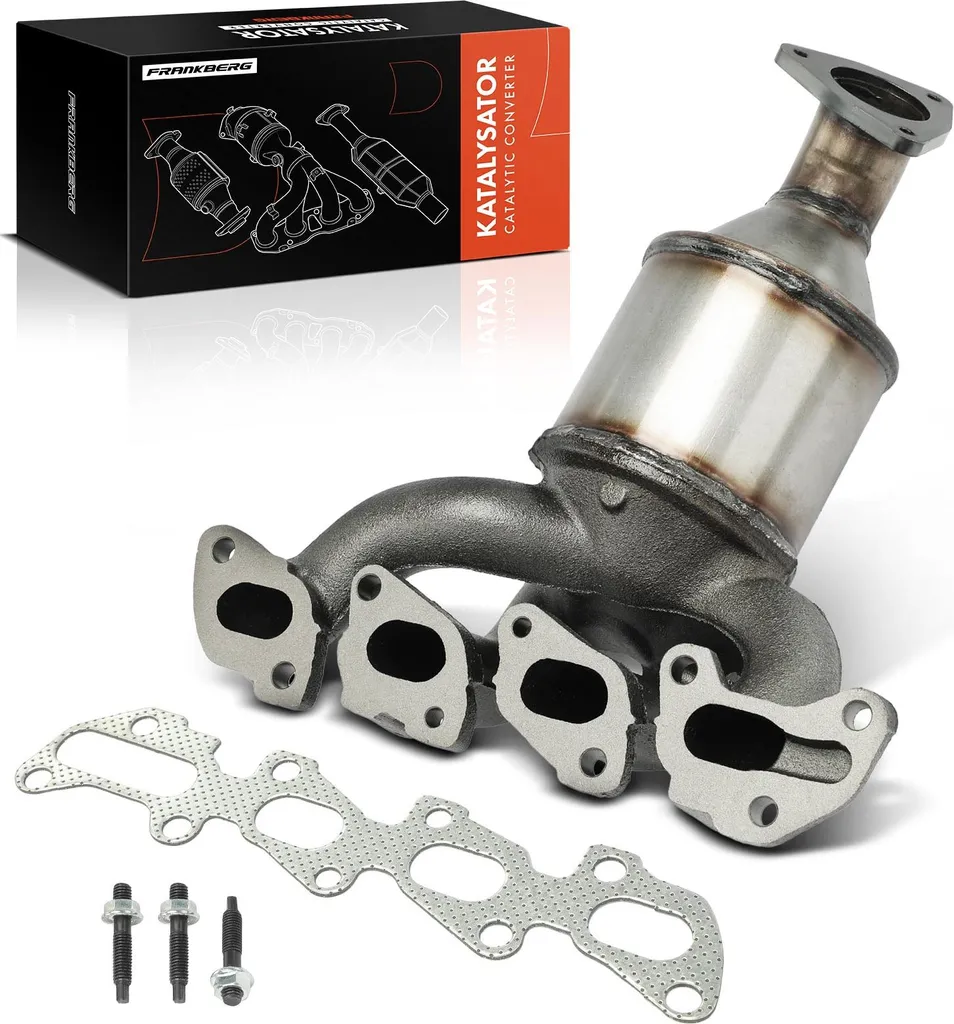 Catalyseur Collecteur en Acier Inox pour Opel Astra G et Corsa C 1.0L
