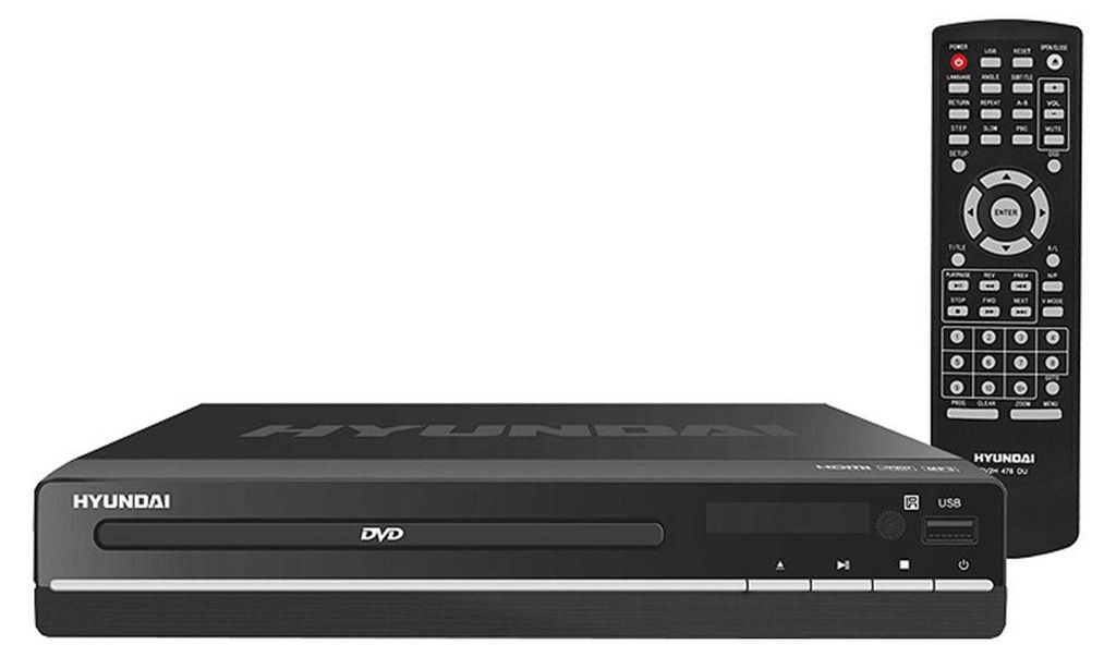 DVD-Spieler HYUNDAI DV-2-H 478 DU, schwarz Produktbild 