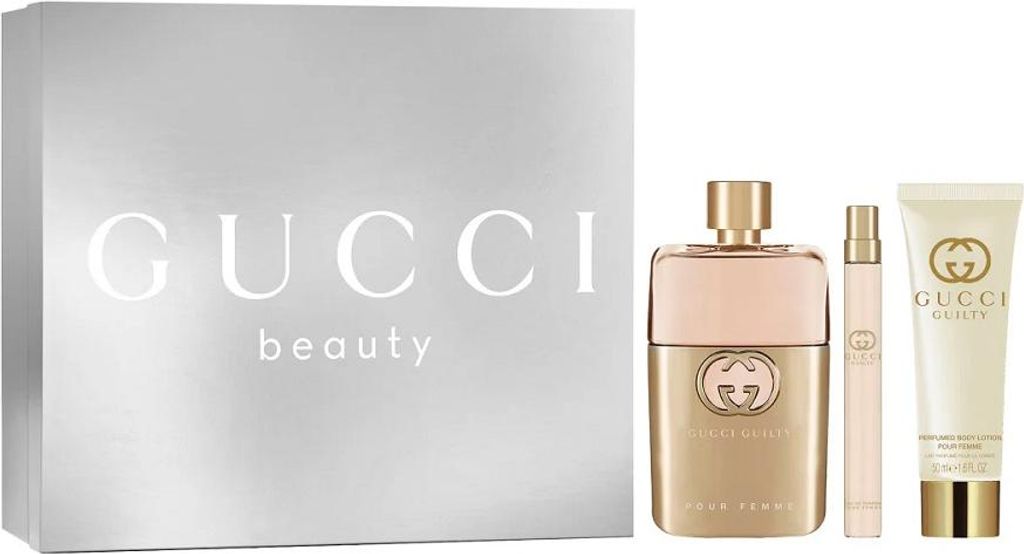 Set Gucci Guilty Edp 90ml Mini 10ml Corpo 50ml@ Immagine del prodotto 