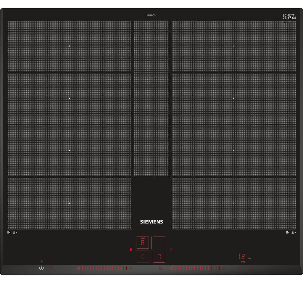 Siemens EX651LYC1F, Schwarz, Integriert, Produktbild 