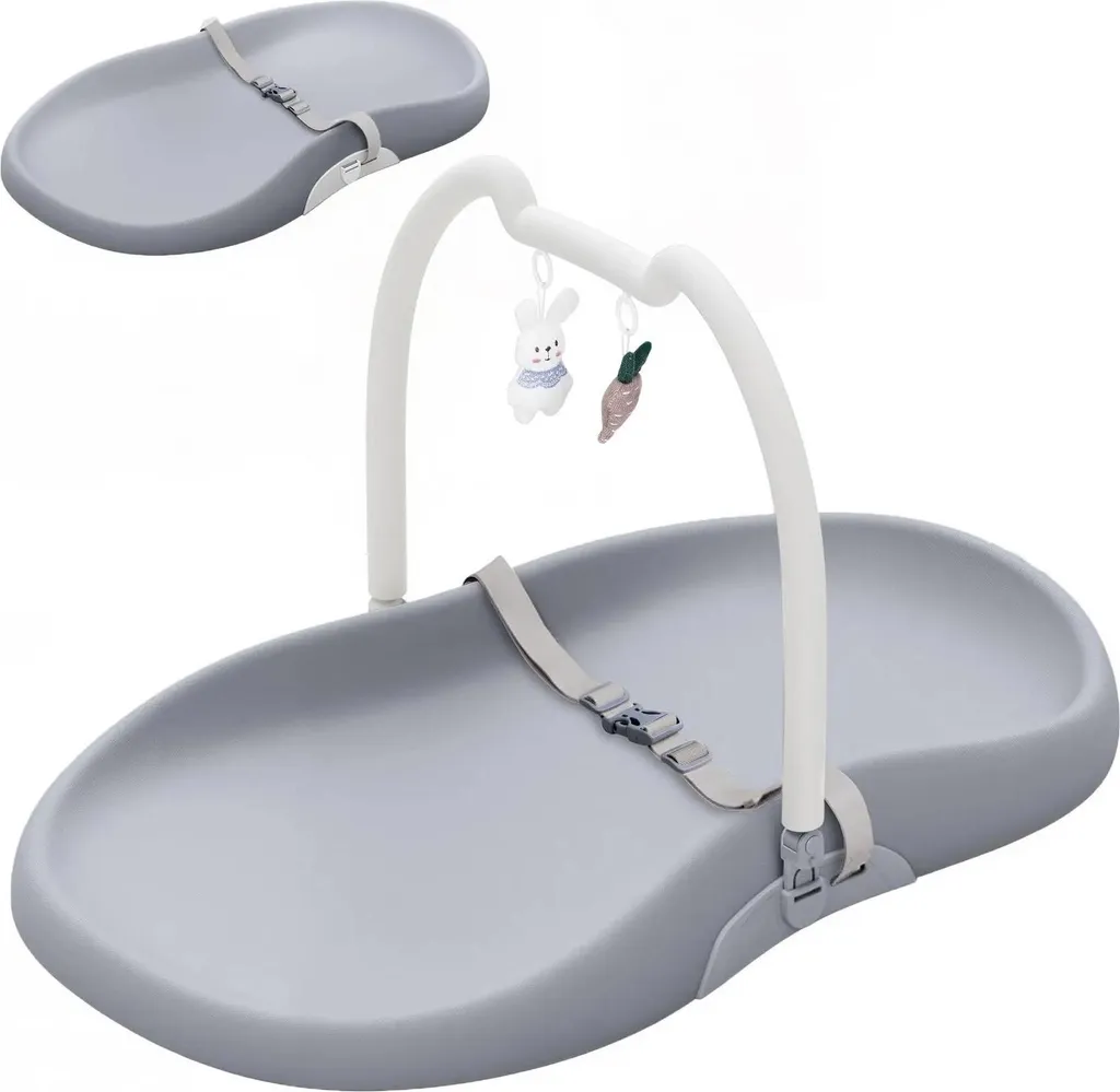 Offerta Fasciatoio Grigio 0-12 Mesi | Sicurezza Anti-Rollio e Cintura