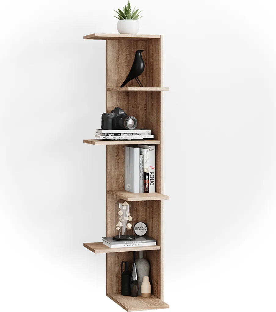 Optimiser l'Espace Perdu avec l'Étagère d'Angle Sonoma Vicco 140cm