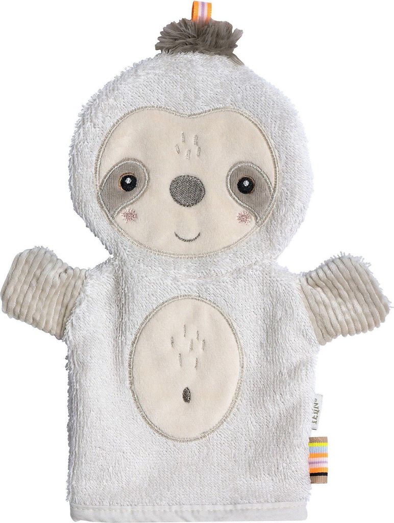 Waschhandschuh Faultier - Waschlappen mit Tiermotiv