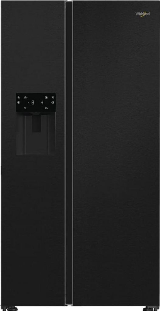 91 cm breiter, schwarzer kühlschrank im amerikanischen stil mit 578 l volumen Whirlpool WHG26574WXK5E