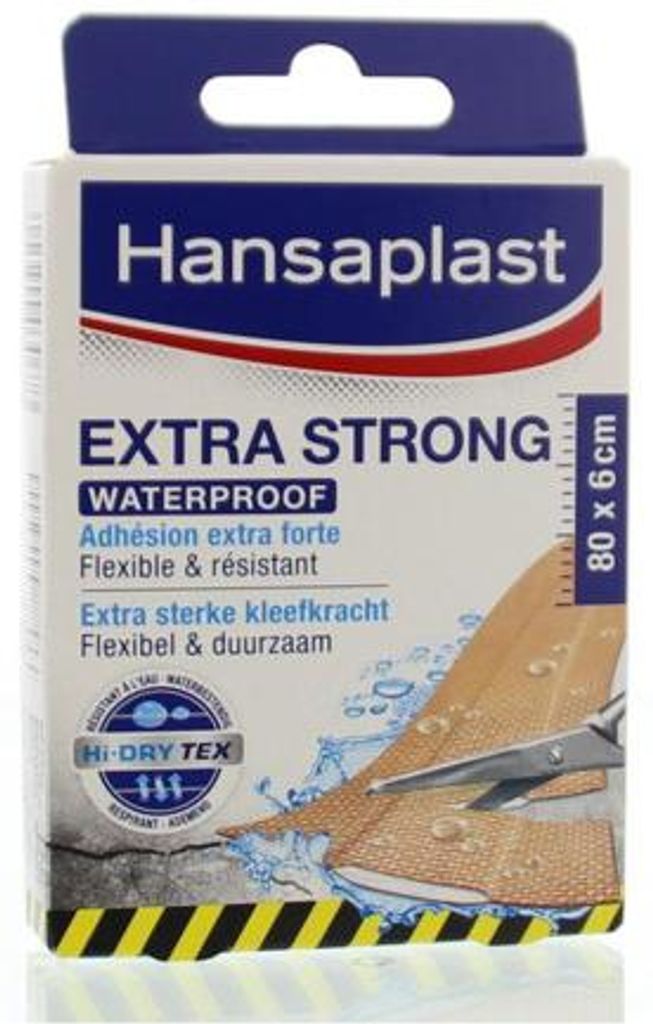 Hansaplast Extra Strong wasserfeste Pflaster (8 Stück)