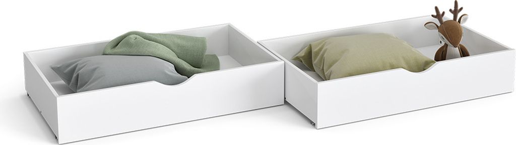 Vitalispa Rollschublade Everest, 98 x 56 cm 2er Set, Weiß Produktbild 7