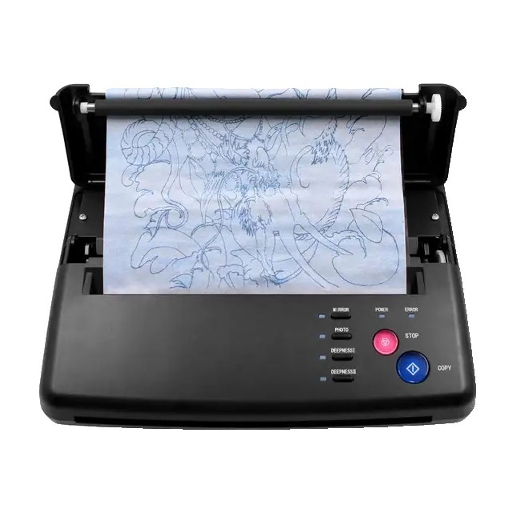 Tattoo-Transfermaschine, kompaktes Design, hohe Effizienz, 220V EU-Stecker