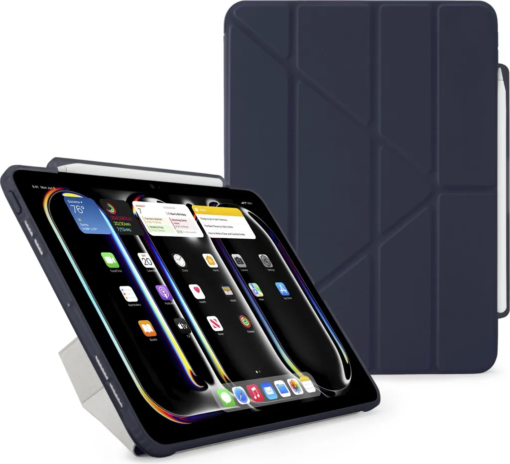 Étui Origami iPad Pro 11 M4 Pipetto No3 - Support Multi-angle et Durable