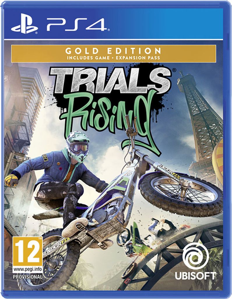 Playstation Games Ps4 Trials Rising Gold Edition Produktbild 