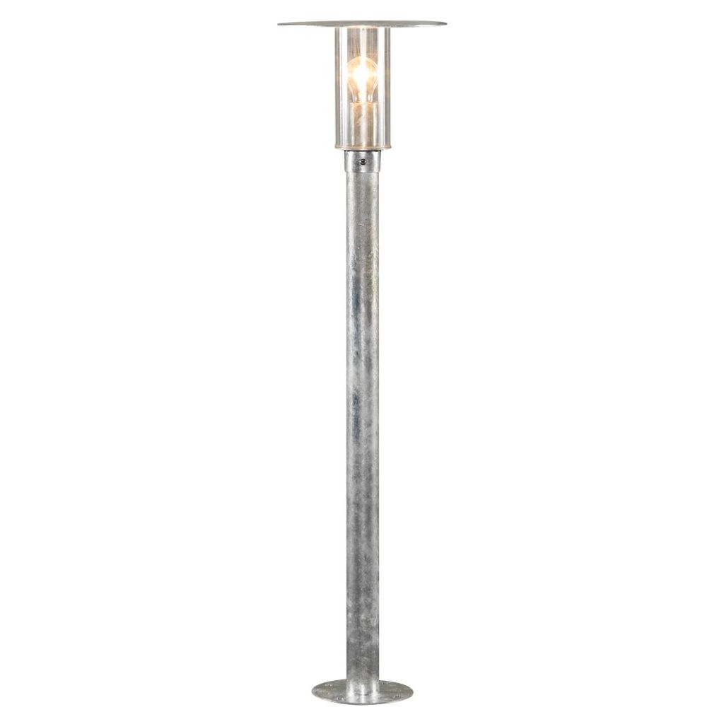 Konstsmide Mode Wegeleuchte galvanisierter Stahl, klares Polyat Glas (bruchsicher und schlagfest), Hand EU 662-320