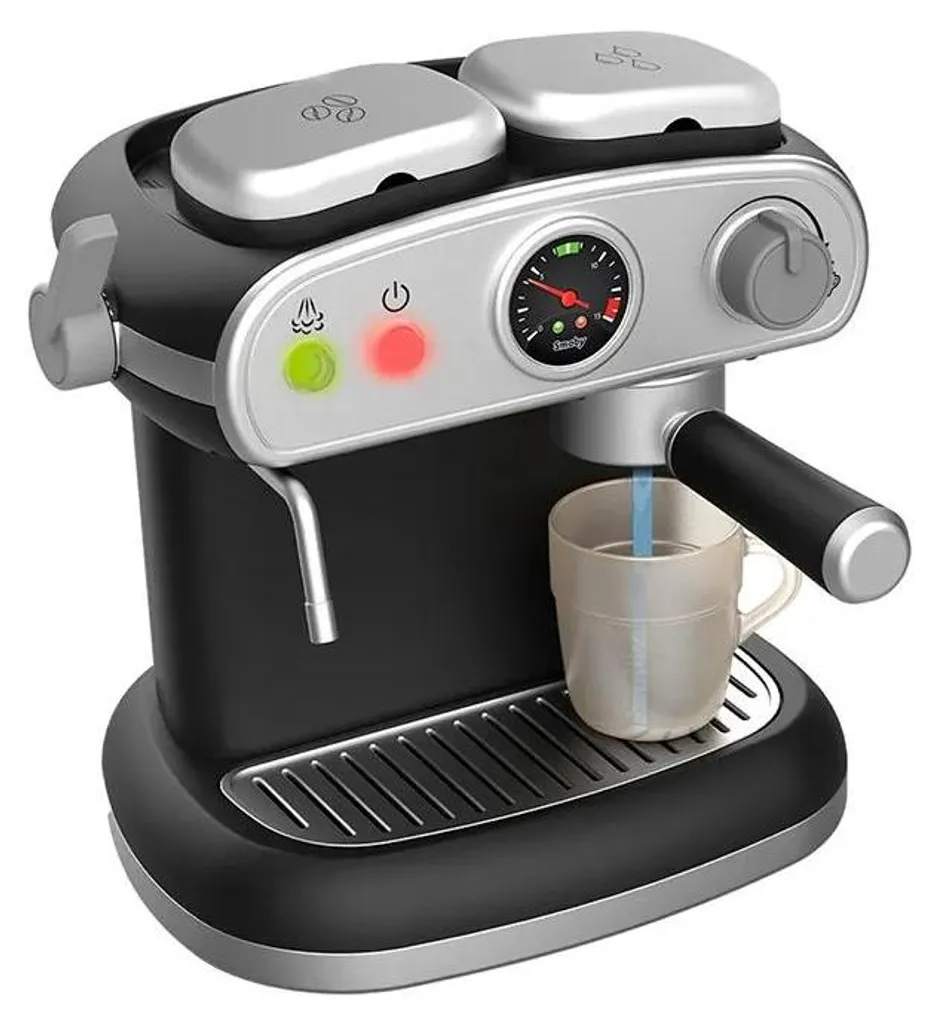 Expresso Smoby réaliste avec capsules et tasses pour petite cuisine enfant