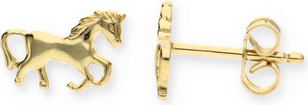 JuwelmaLux Pferde Ohrstecker 333 Gold JL14-06-0019