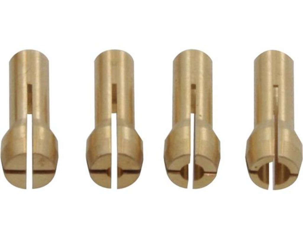 4 Spannzangen für Ø 0,3 - 3,2 mm Druckspannzangen zangen Produktbild 