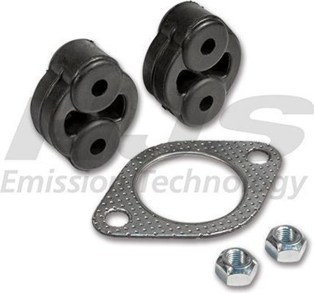 HJS Montagesatz Schalldämpfer Montagesatz Abgasanlage 82 49 8392 für HYUNDAI GETZ (TB)