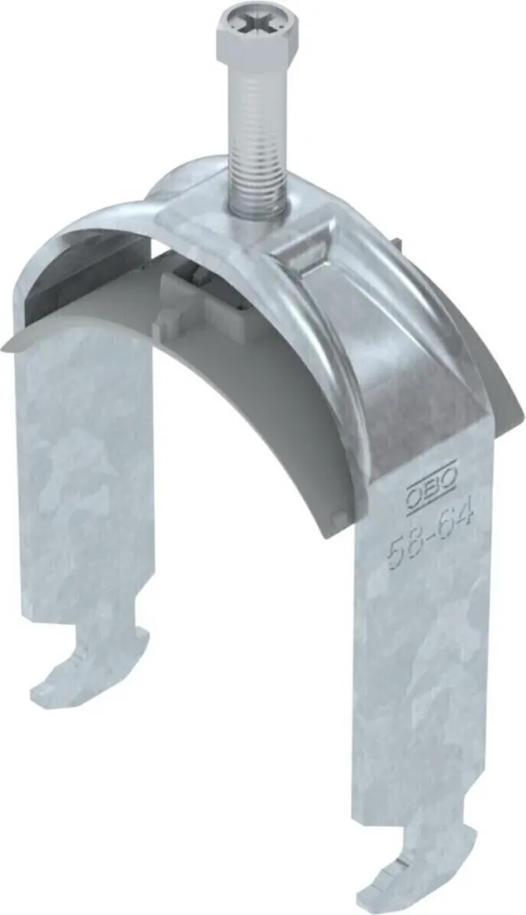 Collier à étrier OBO Bettermann BS-H1-K-64 FT 1186262 acier
