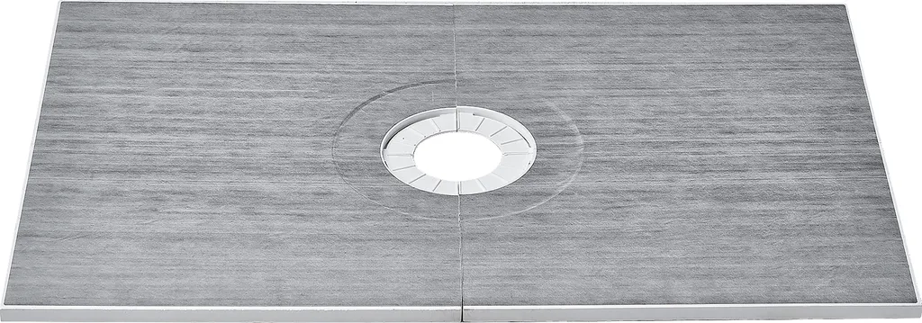 Bac à Douche en EPS avec Membrane Étanche et Drainage Central 152x96cm