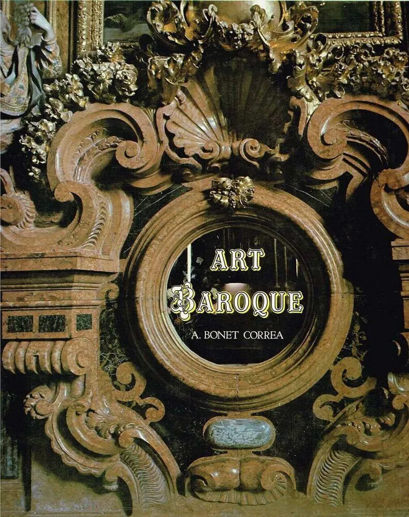 Console Art Baroque pour Entrée - Meuble en Bois Sculpté Blanc et Or - 110cm