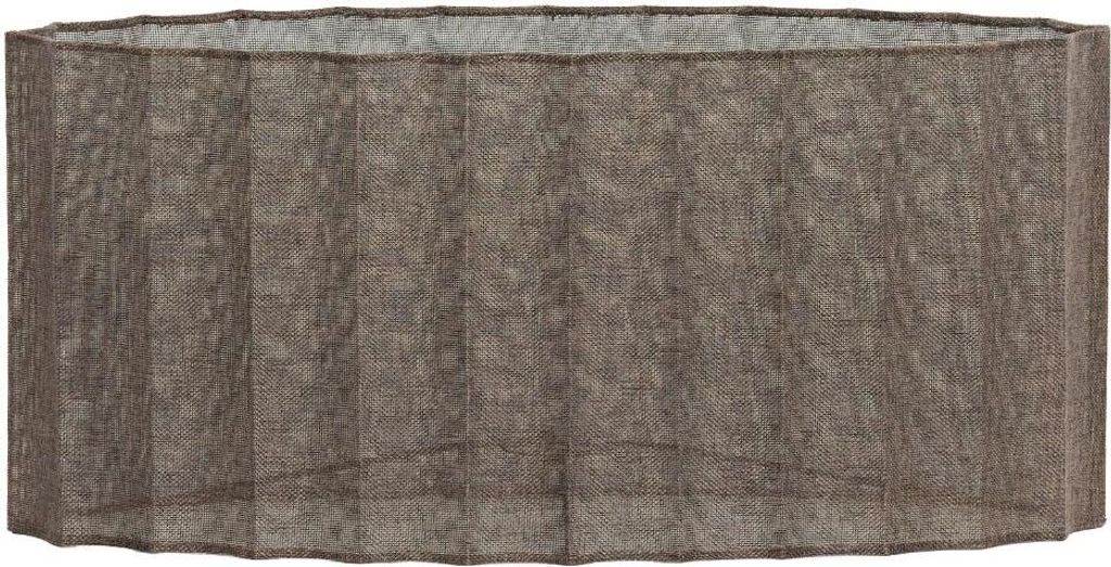 Light & Living - Lampenschirm oval Disli - Dunkelbraun - Produktbild 
