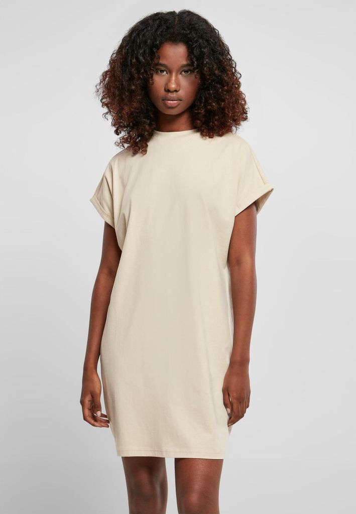 Urban Classics - Damen Rainbow T-Shirt Kleid SOFTSEAGRASS S