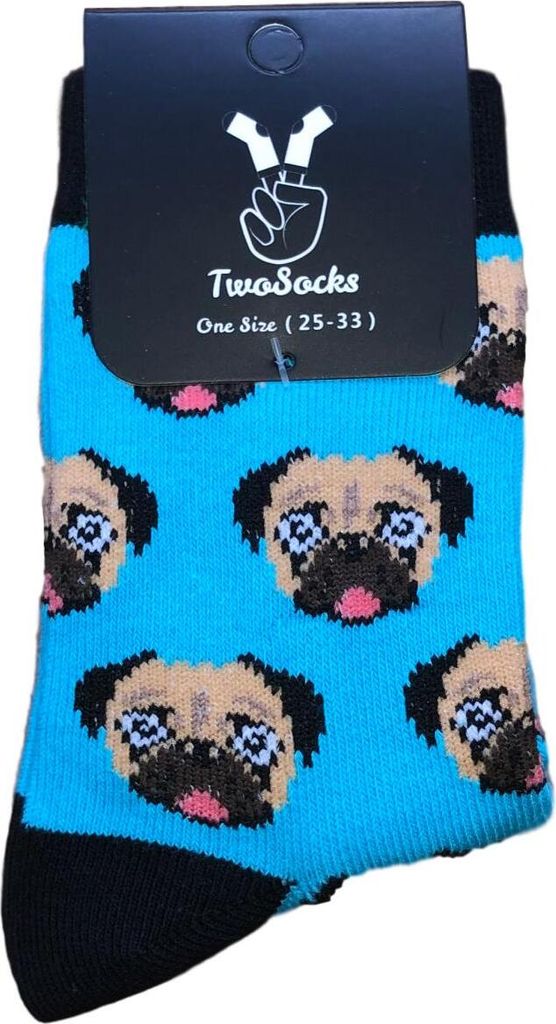 Lustige bunte Kindersocken mit Hundemotiv Jungen Mädchen witzige Strümpfe als Geschenk, atmungsaktiv Einheitsgröße 25-33