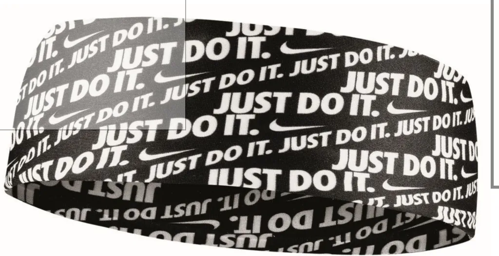 Bandeau de Sudation Nike Fury 3.0 Imprimé Noir Accessoire Sport Fitness