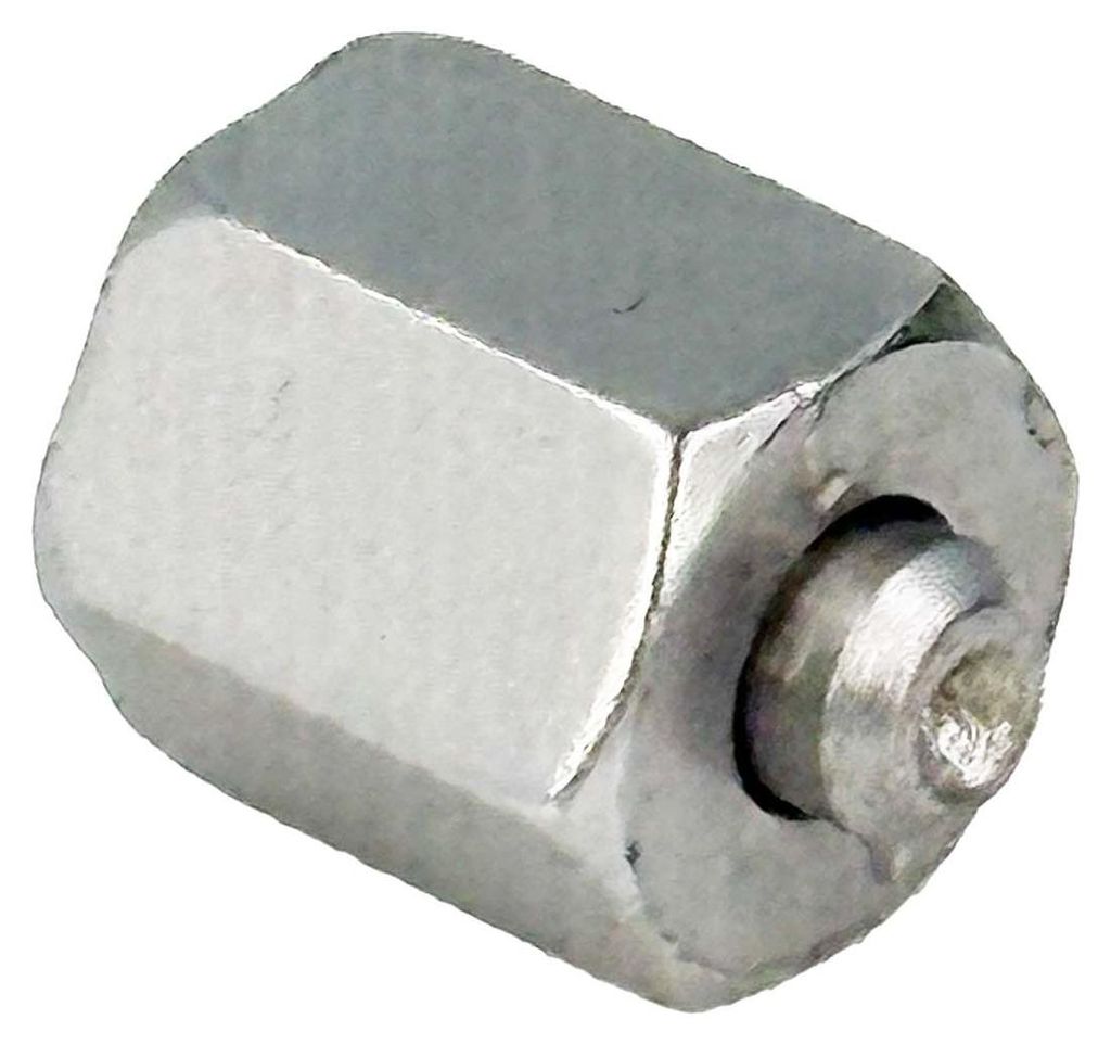 Schneidringverschraubung Typ BSL - Blindstopfen Verschlussstopfen Ø 6 mm mit Überwurfmutter M12 x1,5