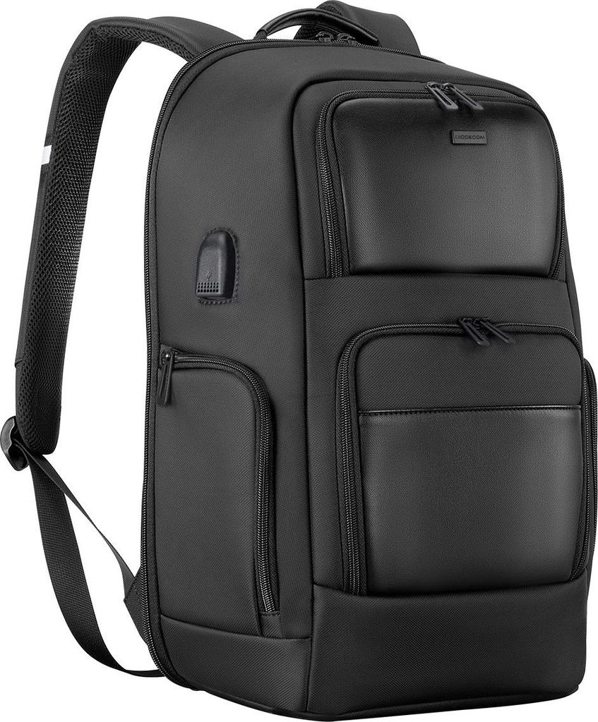 MODECOM Creative 15 Laptop-Rucksack 15.6" Wasserdicht mit USB Schwarz